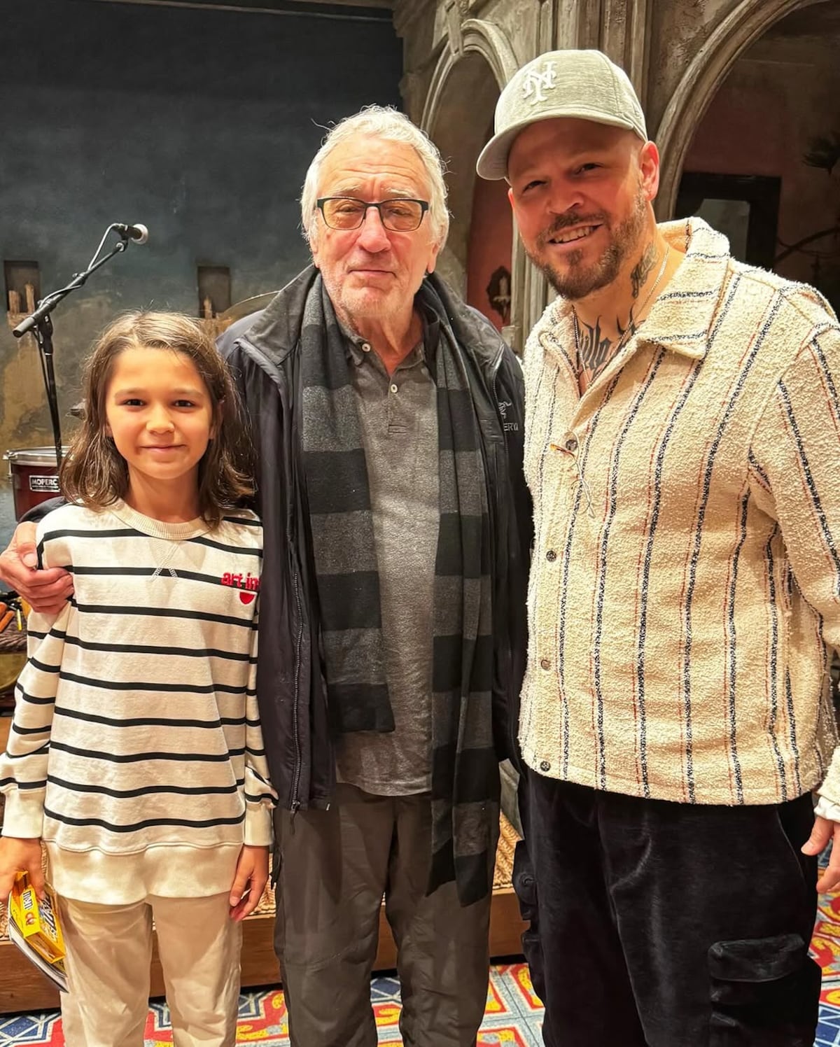 Robert De Niro y Residente asistieron a la obra de Broadway donde actúa la panameña Ilda Mason 