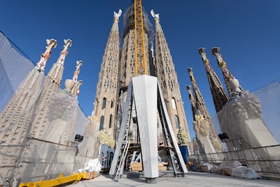 La Sagrada Familia de Barcelona ya es la iglesia más alta del mundo
