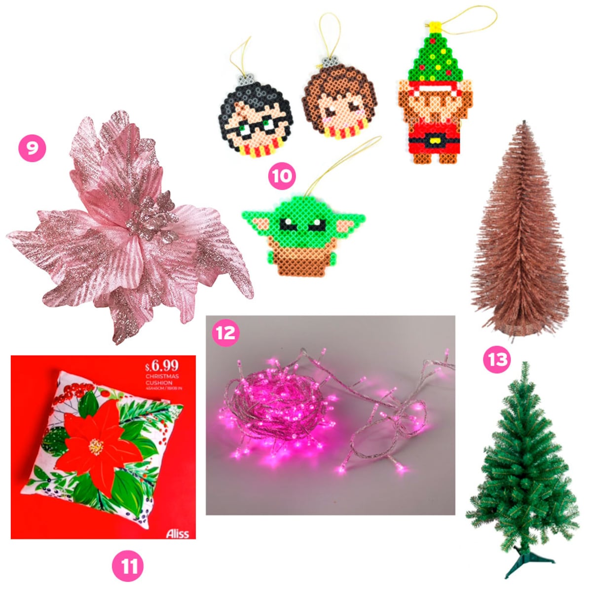 13 artículos navideños de $10 o menos para decorar tu casa y cuidar el presupuesto