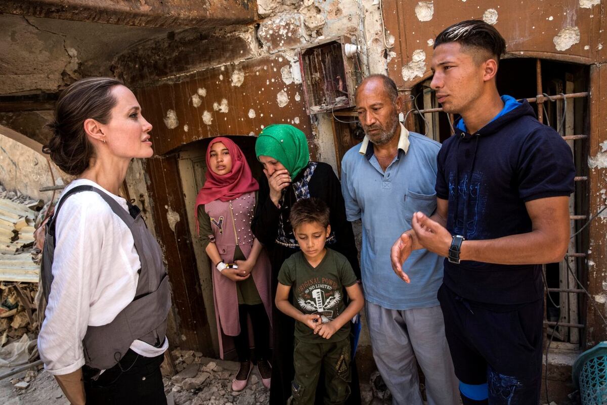 Angelina Jolie aboga por evitar los conflictos en Irak