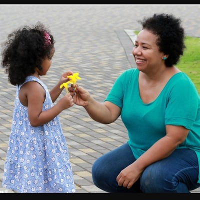 ‘Para mí era importante que mi hija aceptara su cabello como lo tiene, su cabello bonito, propio de ella’