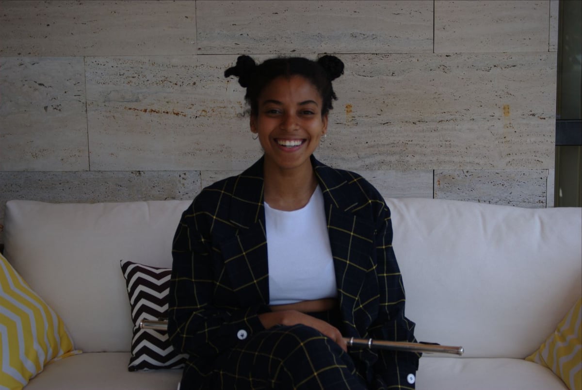 La flautista panameña en Europa que creció entre festivales de jazz en ciudad de Panamá