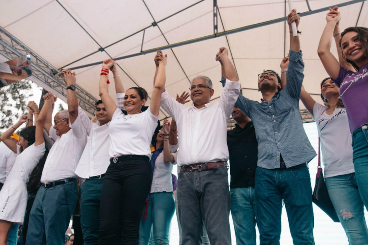 Yamy Araúz de Blandón, 12 años caminando juntos