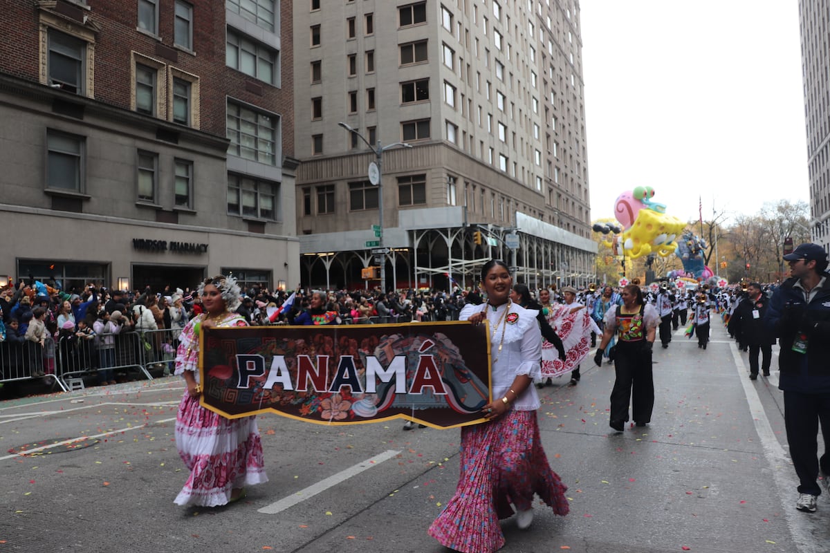 Orgullo panameño: La Banda La Primavera deslumbra en el Macy’s Thanksgiving Day Parade