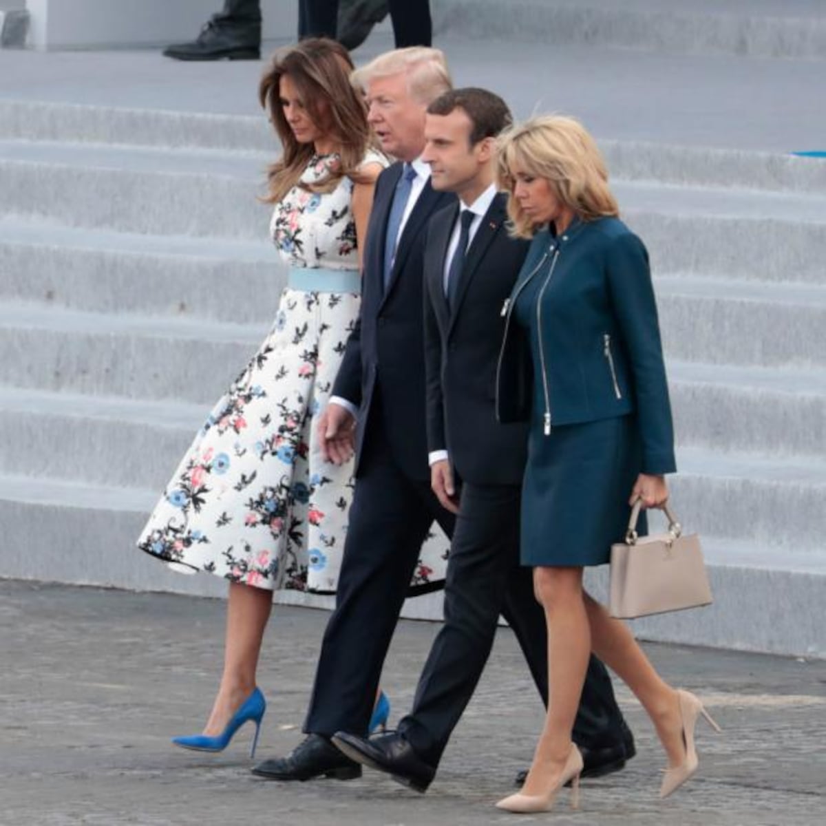 Melania Trump vs Brigitte Macron, duelo de estilos
