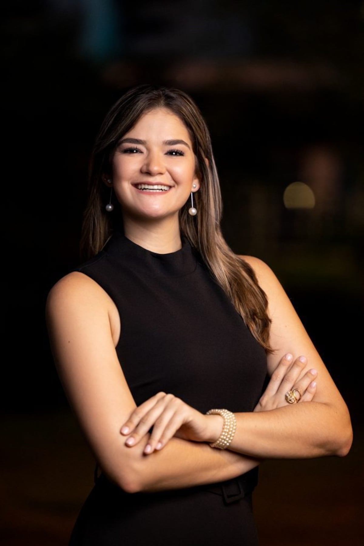 Tres líderes panameñas después del Concurso Nacional de Oratoria