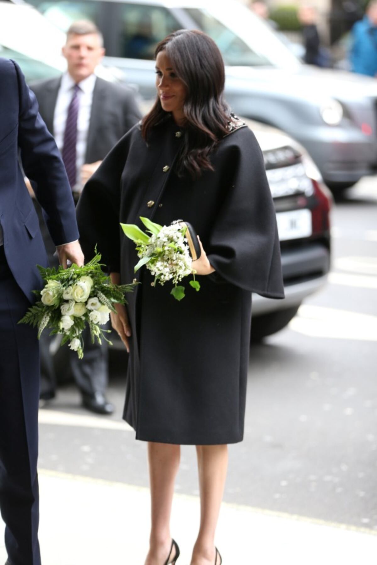 Meghan Markle, 8 meses y en tacones