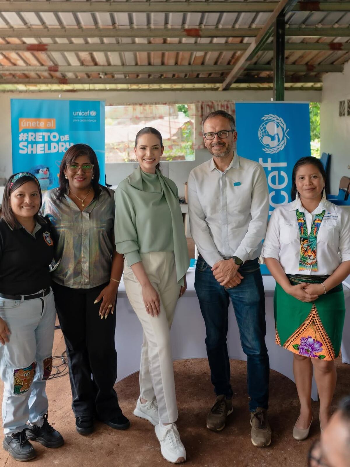 Sheldry Sáez, Miss Panamá 2011, es nombrada embajadora de Unicef en Panamá