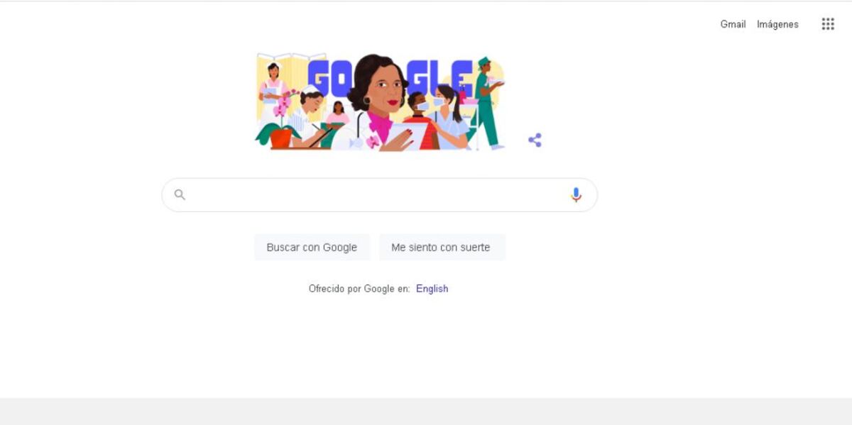 La enfermera panameña Ildaura Murillo-Rohde, homenajeada por Google