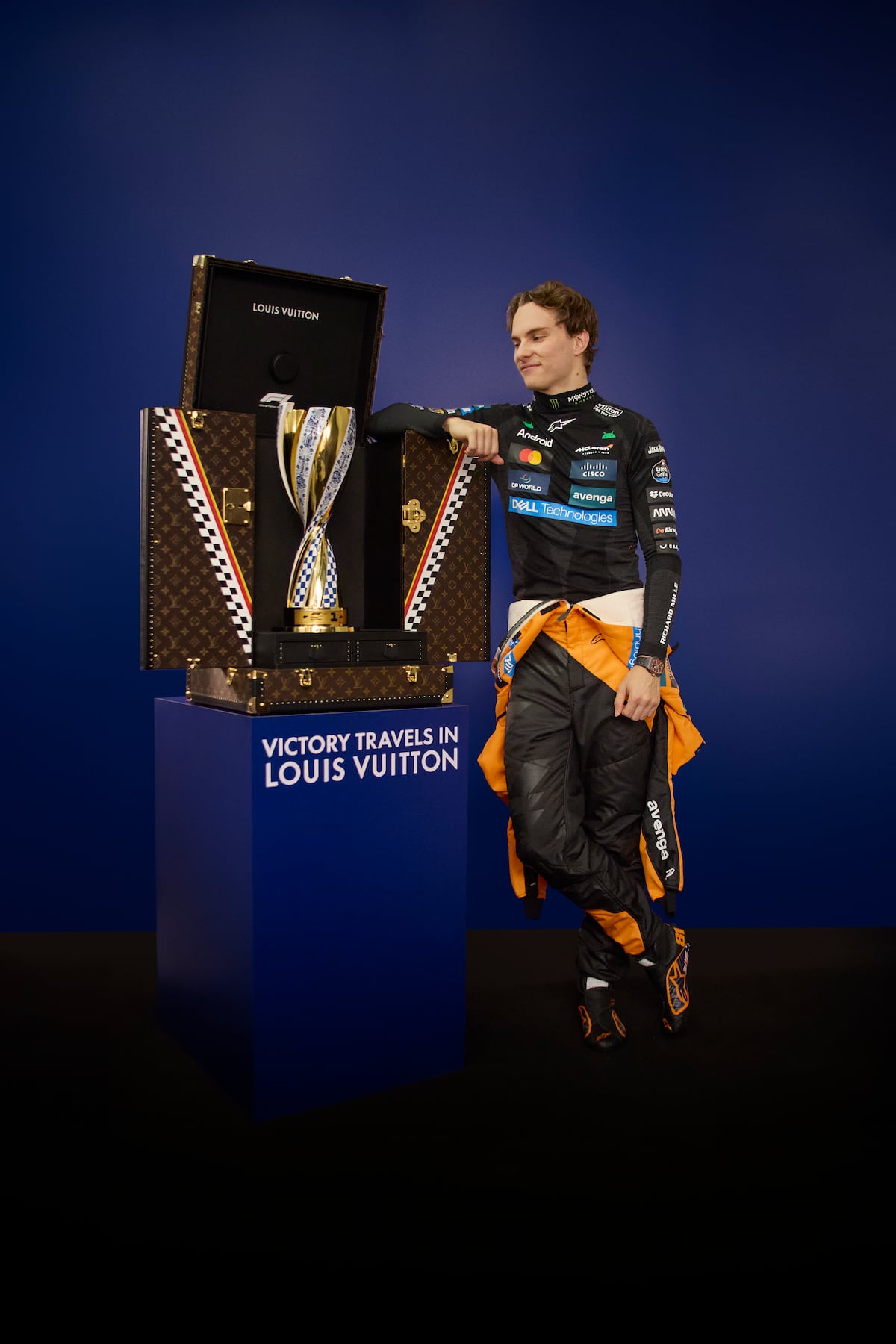 El nuevo baúl de Louis Vuitton que custodia el trofeo de la Formula 1