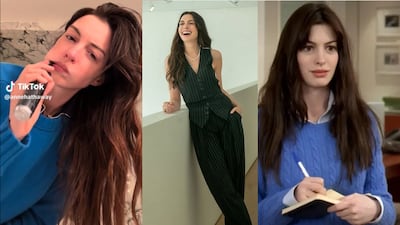 ¿Regresa el suéter azul cerúleo de Andy Sachs?: Anne Hathaway comparte el primer vistazo de El Diablo Viste a la moda 2