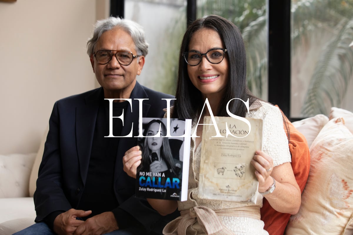 La sesión de fotos en casa de Zulay Rodríguez y su esposo Álvaro Testa