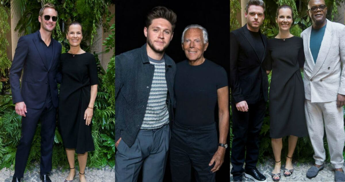 Las celebridades en las semanas de la moda masculina