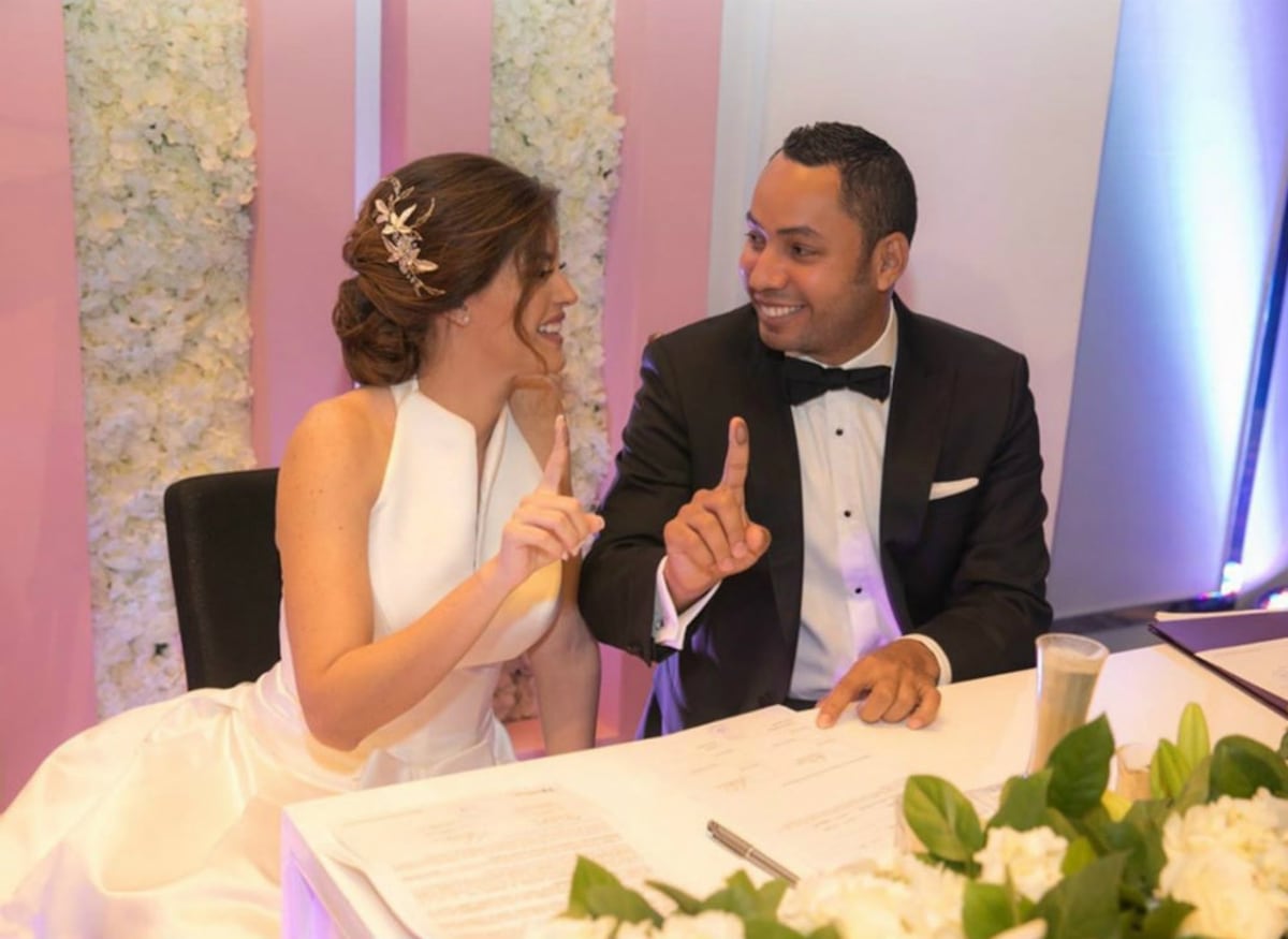 Las fotos de la boda de la diputada Génesis Arjona