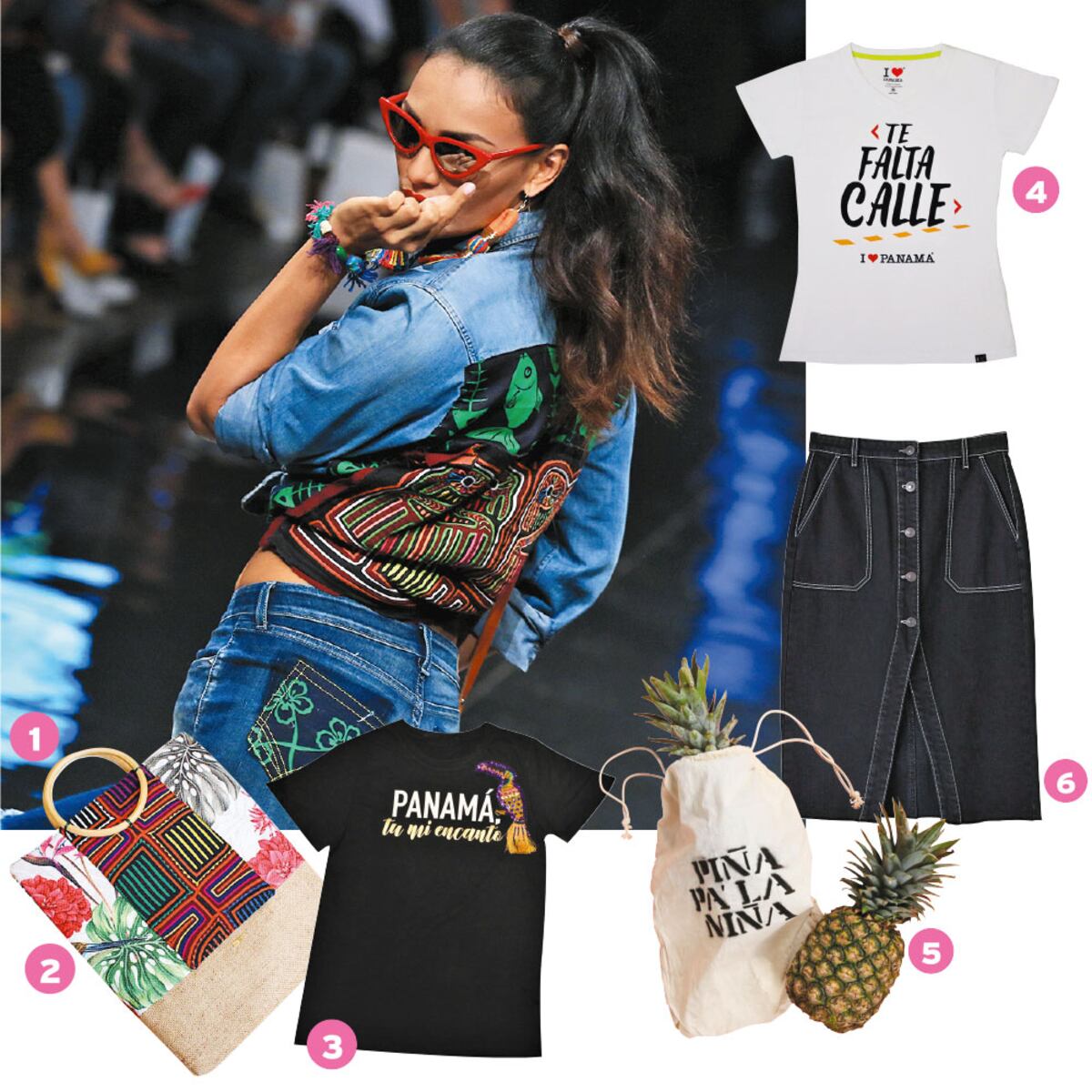 Viste panameño: piezas con nuestra sazón