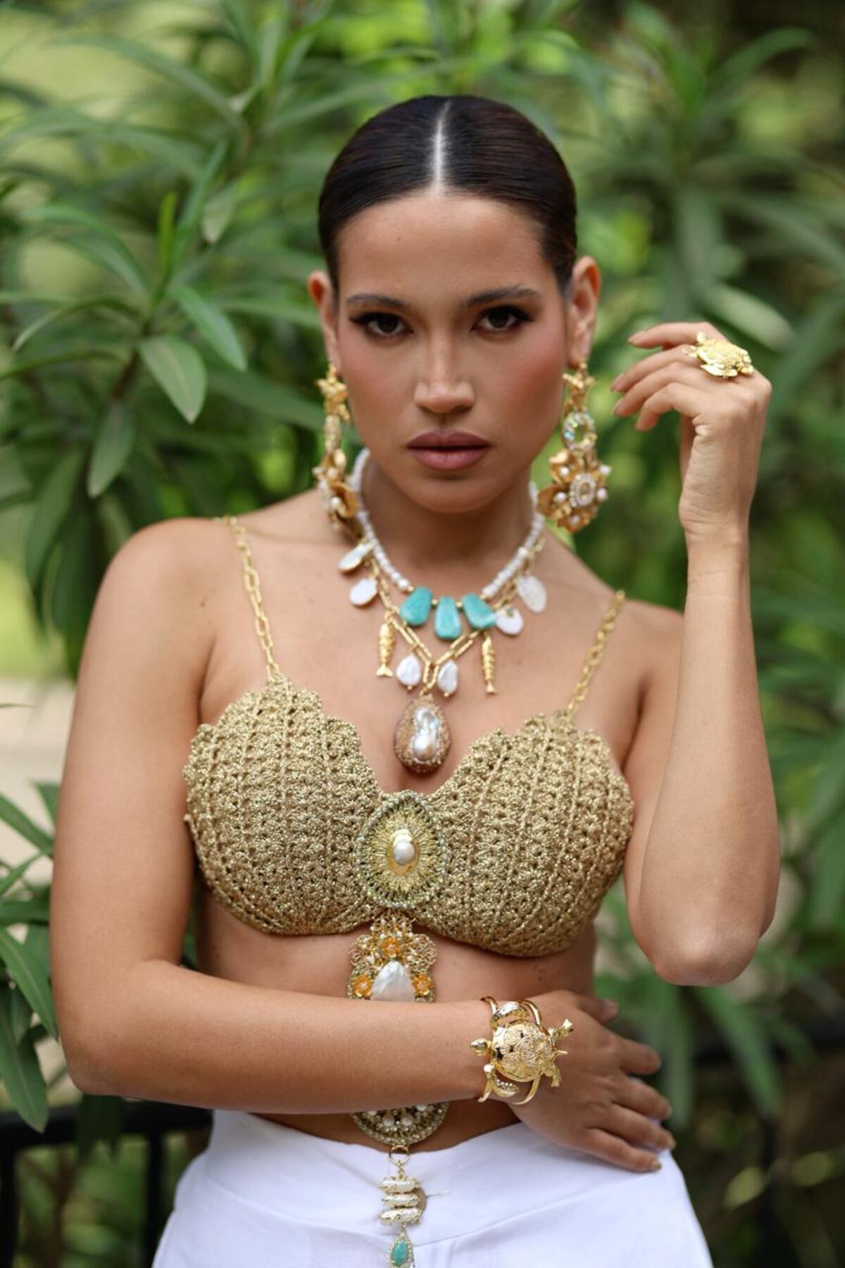 Joyas panameñas con nudos quirúrgicos: La diseñadora Michelle Ferrer y su colección premiada en Cannes