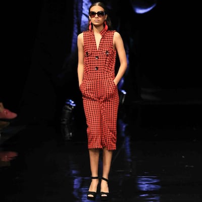 Un viaje retro con John bejarano en el Fashion Week Panamá 2018