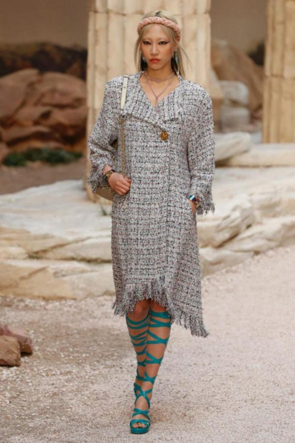 La antigua Grecia en la pasarela de Chanel