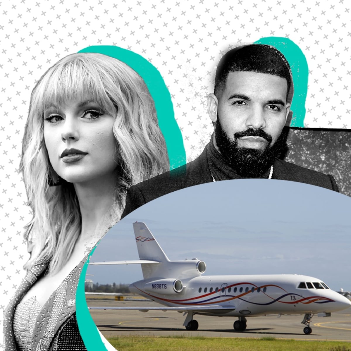 ‘Drake y Taylor Swift, dejen de volar en sus aviones privados para evitar más contaminación’