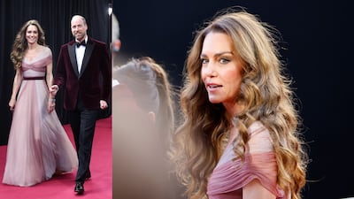 Los príncipes de Gales acudieron a la gala de los BAFTA en pleno escándalo de Andrés 