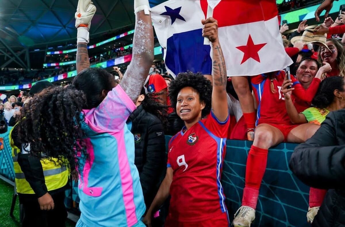 Así celebró Panamá sus tres goles históricos en un Mundial de Fútbol Femenino