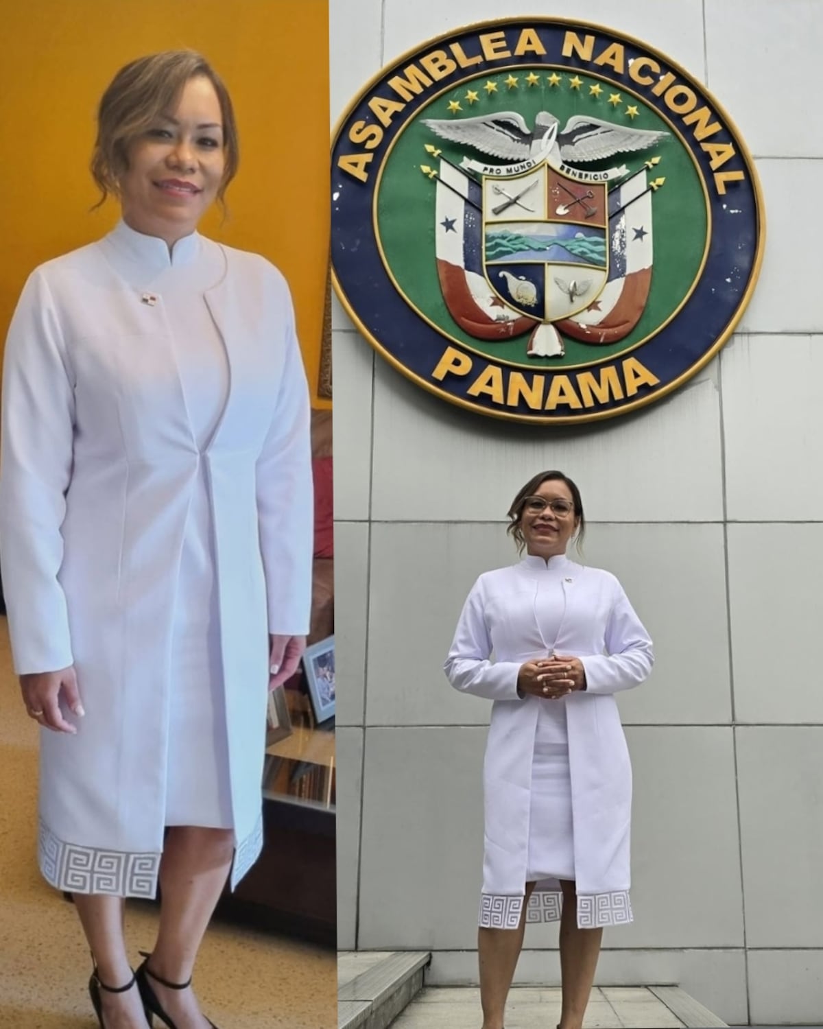 De blanco en la Asamblea Nacional: los looks de las diputadas panameñas