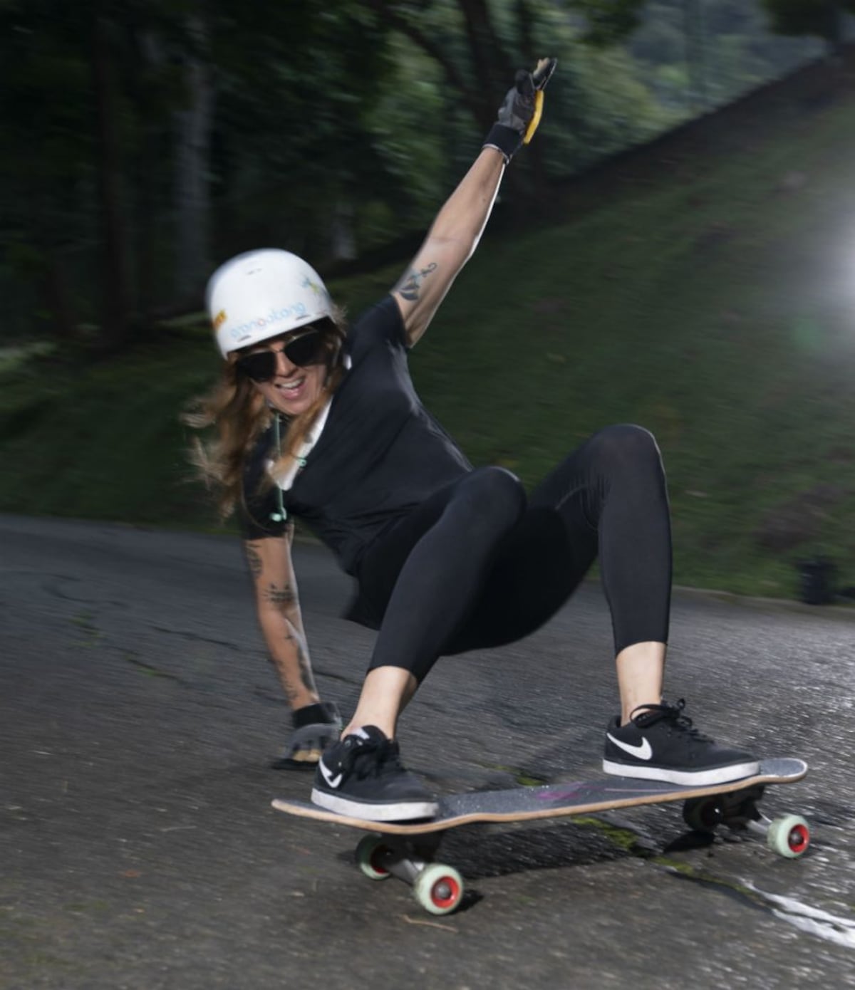 Gina Méndez, la ‘skater’ panameña que patina en Israel y París