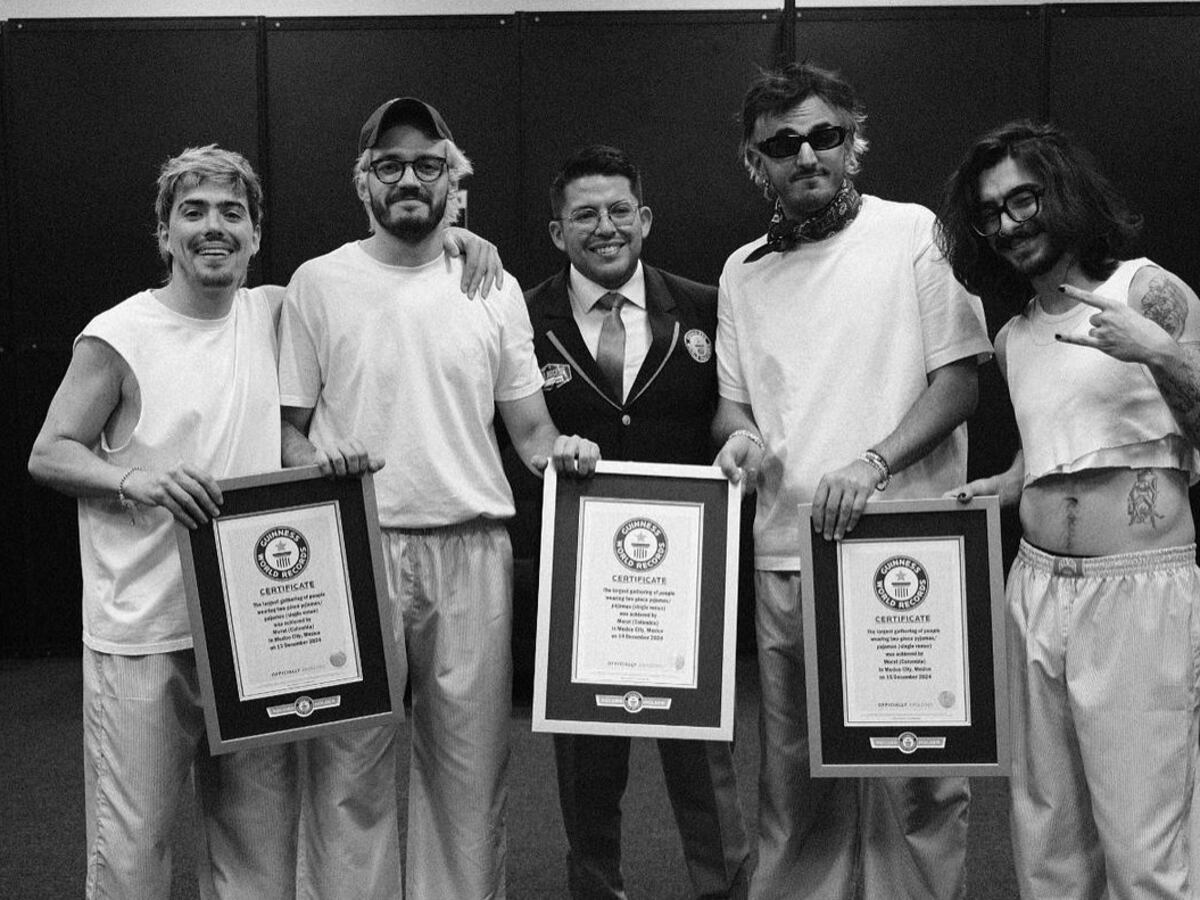 Morat rompe el Récord Guinness por más personas en pijama en un mismo lugar