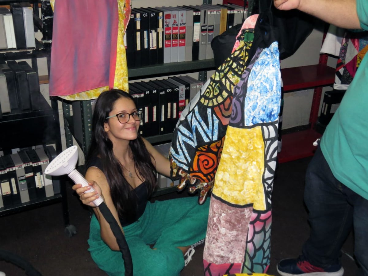 Afro tropical, el editorial de moda de los estudiantes de la Usma