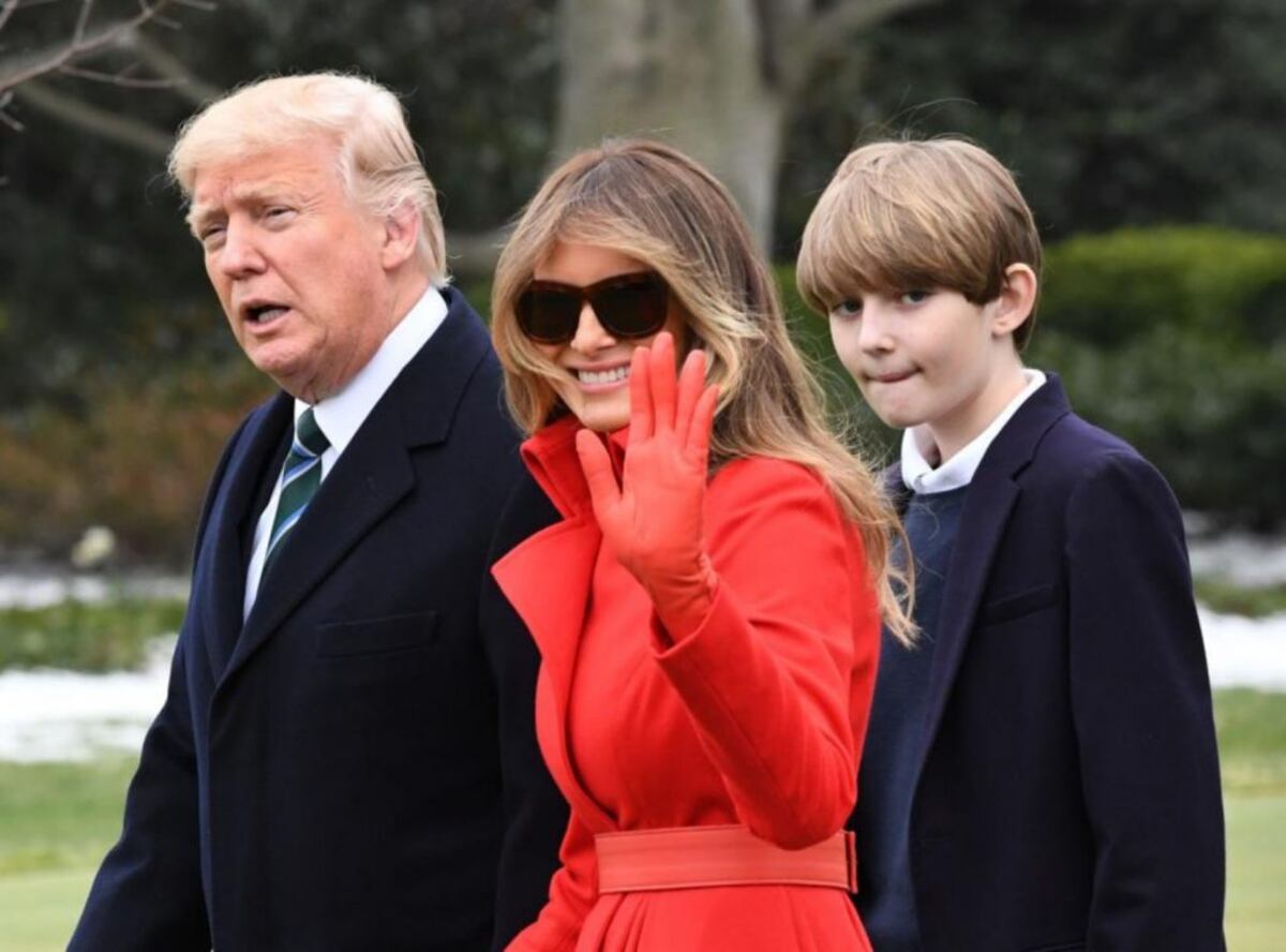Barron Trump, el adolescente de la Casa Blanca