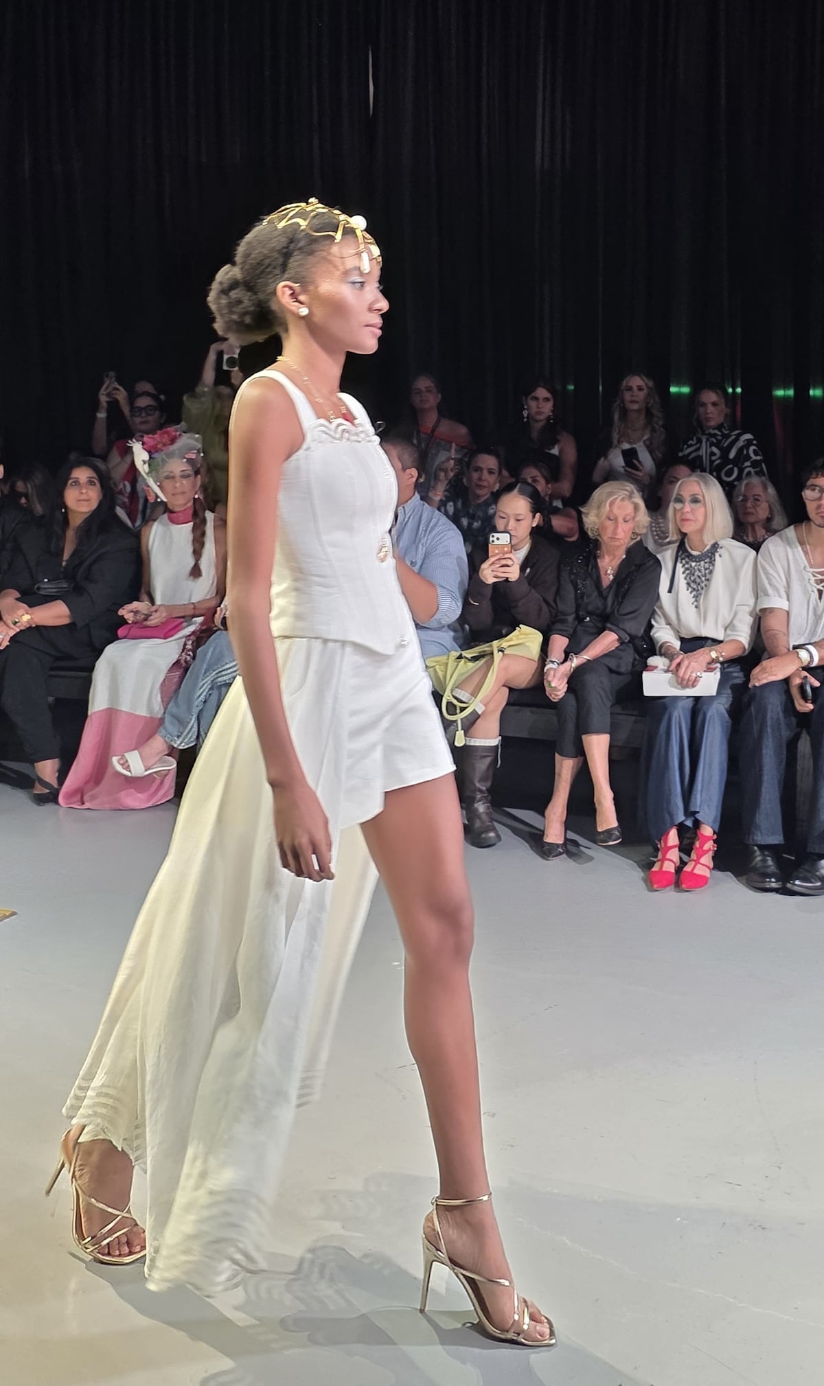 Conchas, olas y caballitos de mar, en la nueva colección de Breebaart presentada en Panamá Fashion Week 2026