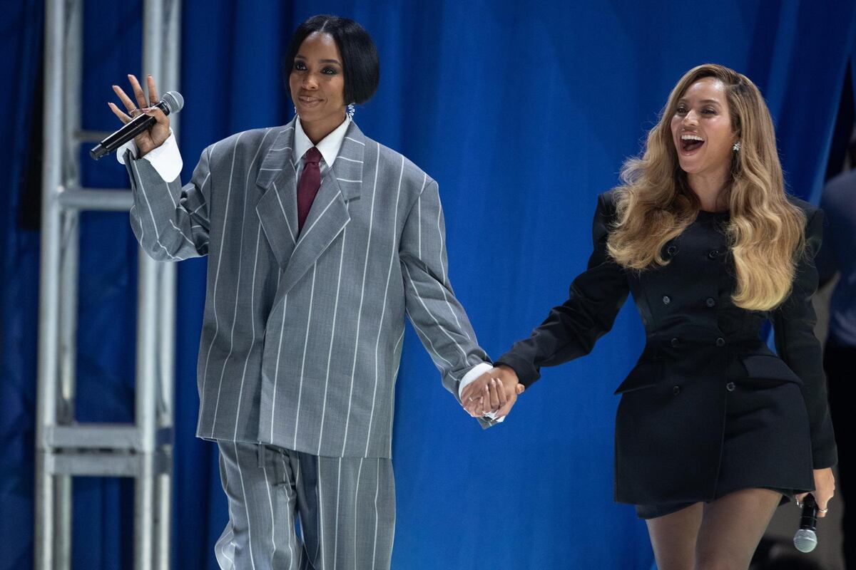 Beyonce da el último impulso a la candidatura de Kamala Harris para la presidencia de Estados Unidos