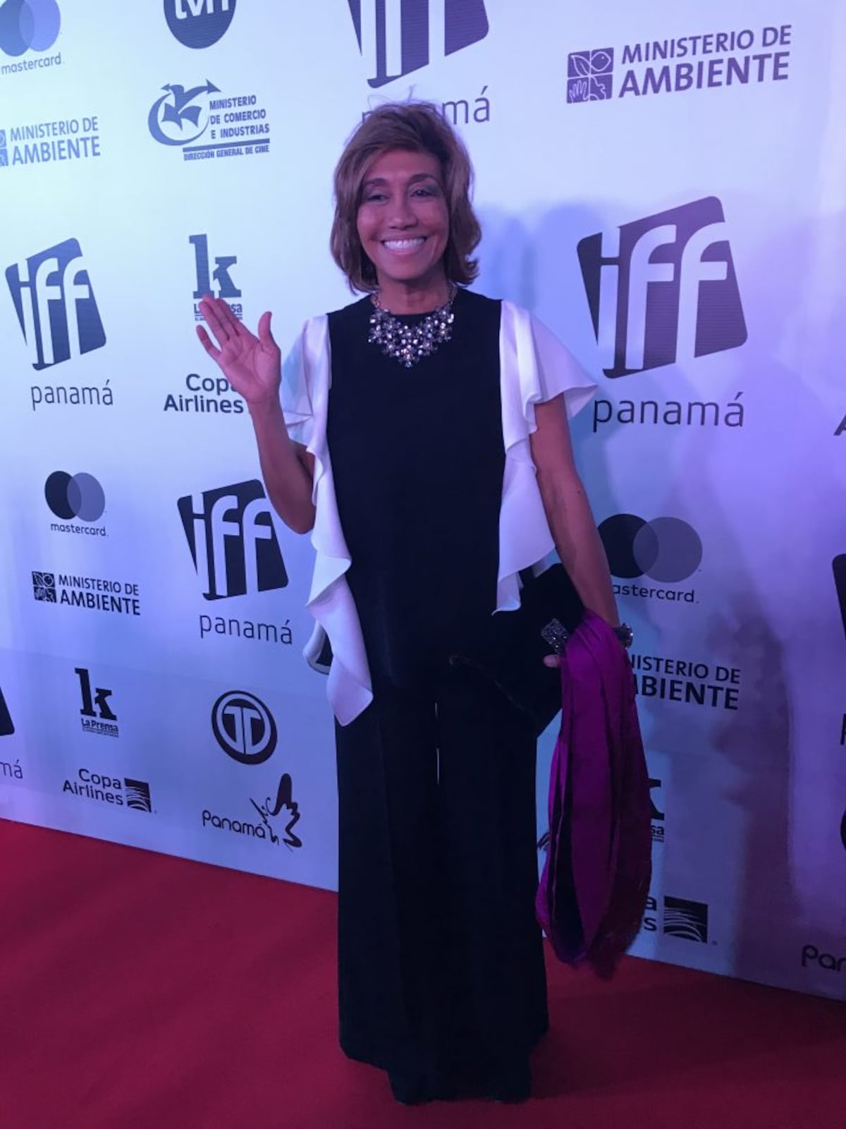 La alfombra roja de inauguración del IFF Panamá