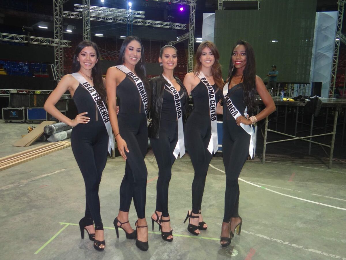Así son los ensayos de las aspirantes a Señorita Panamá 2018