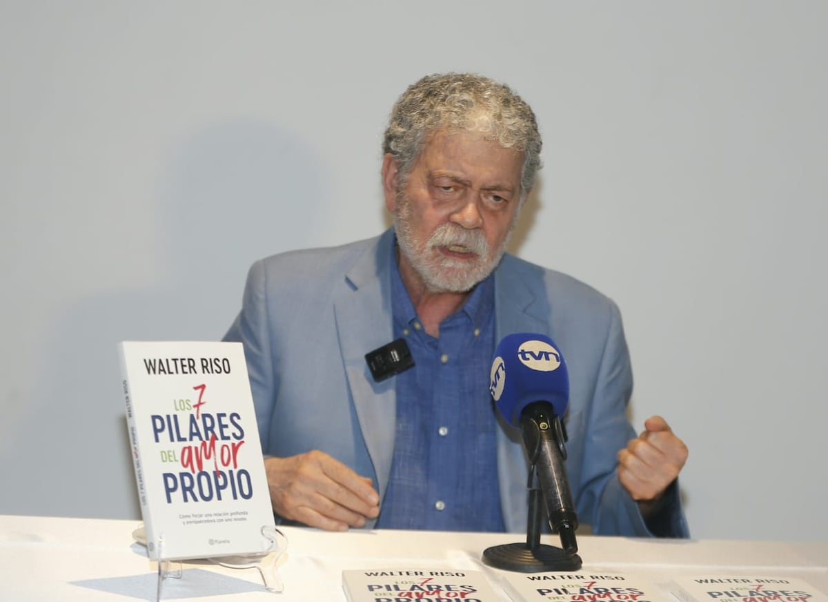 Walter Riso presentó en Panamá su nuevo libro ‘Los 7 pilares del amor propio’