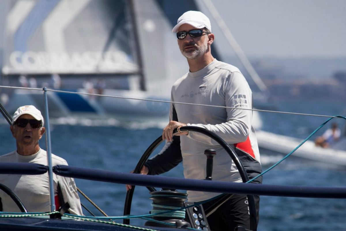 Los reyes de España y sus dos hijas, de vacaciones en Mallorca