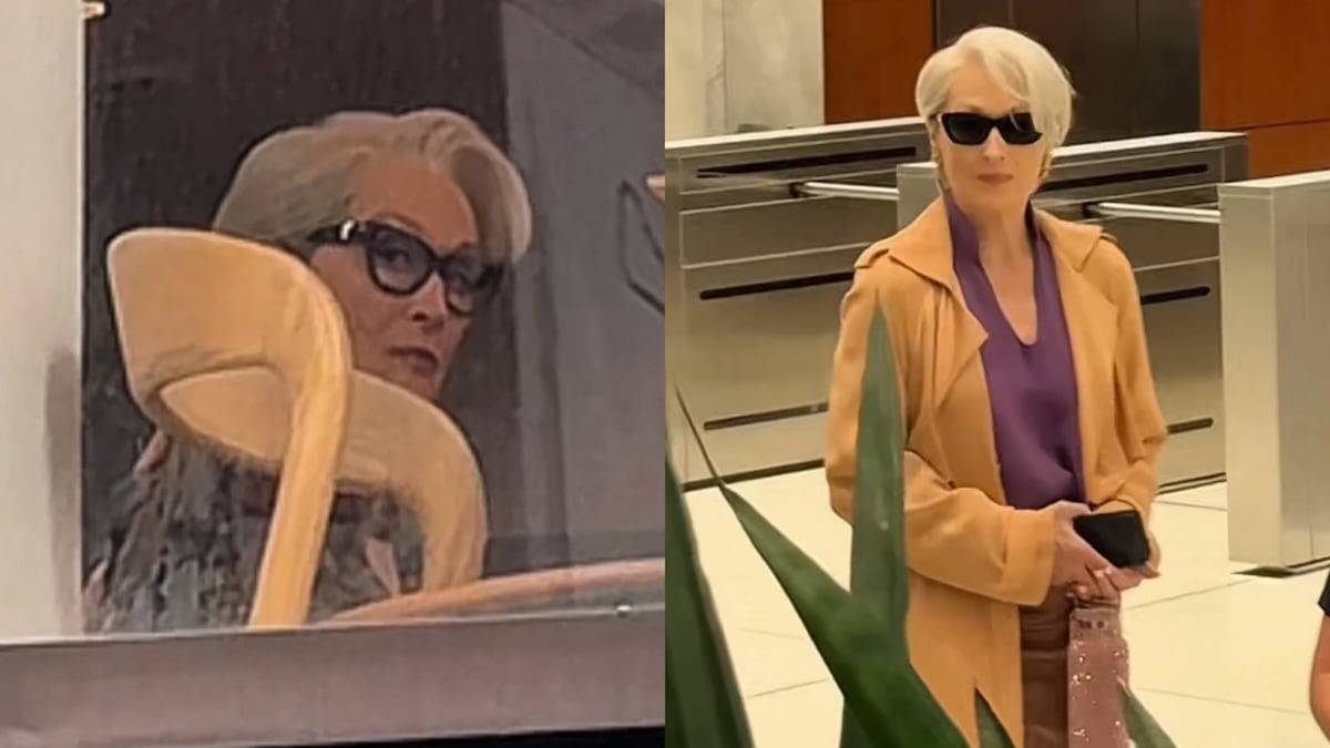 El primer vistazo de Meryl Streep como Miranda Priestly para El Diablo Viste a la Moda 2