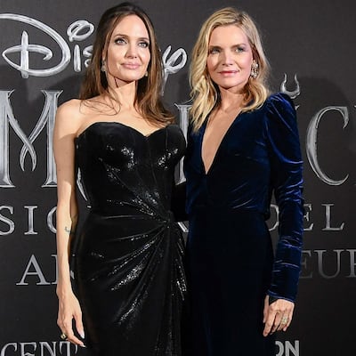 Angelina Jolie y Michelle Pfeiffer, los estilos de Maléfica y la Reina