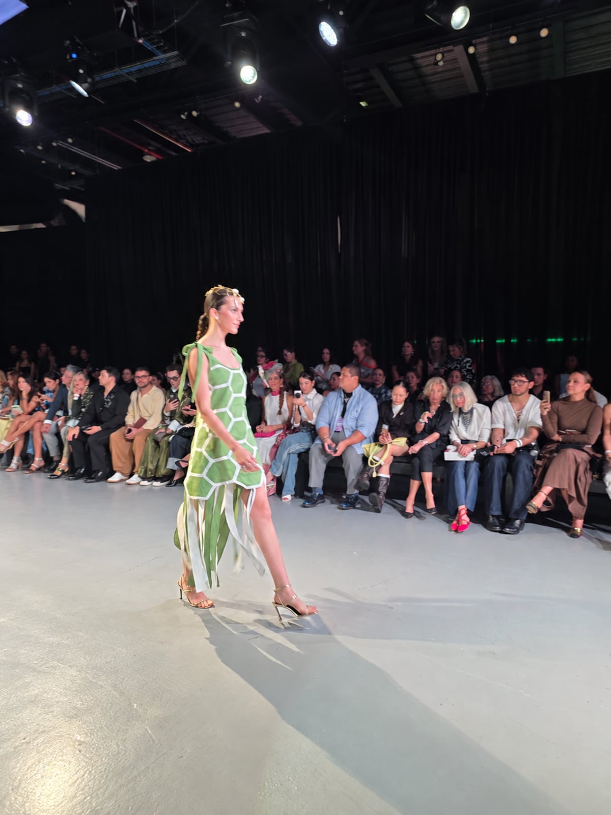 Conchas, olas y caballitos de mar, en la nueva colección de Breebaart presentada en Panamá Fashion Week 2026
