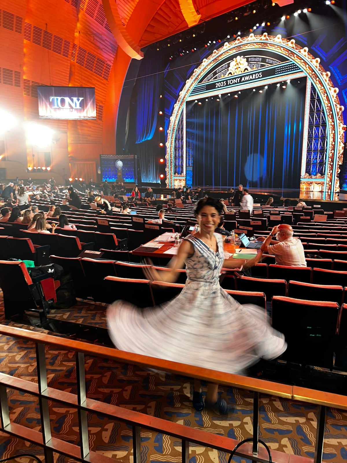 ¡Una panameña en los premios Tony! La actriz y bailarina Ilda Mason dijo presente en la gala