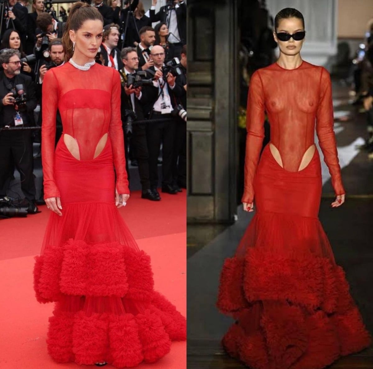 A Cannes, de rojo: 10 celebridades en el color tendencia del Festival de Cine