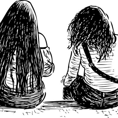 A la sombra de dos carros