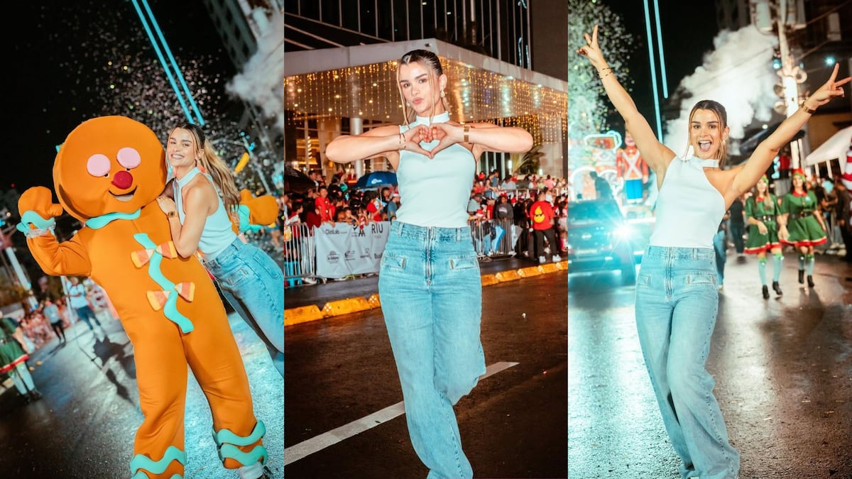 La presentadora de Univisión Clarissa Molina celebra la Navidad panameña entre carrozas y rosca De La mamá de Mayer