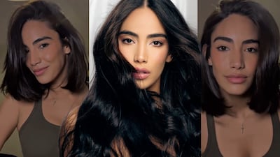 La ex miss Solaris Barba se despide de su melena larga y sorprende con un corte ‘bob’ recto