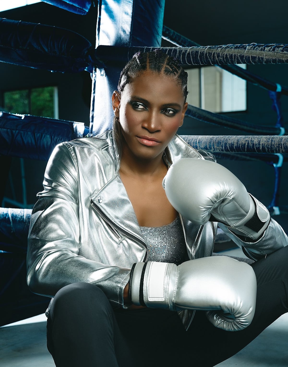 Atheyna Bylon, como una diosa