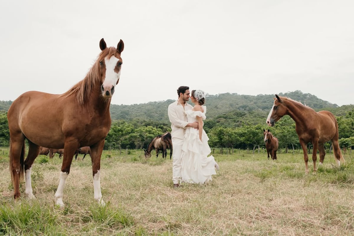 ¡Legalmente casados! La actriz Mafe Achurra y Diego de Obaldía celebran su boda civil 