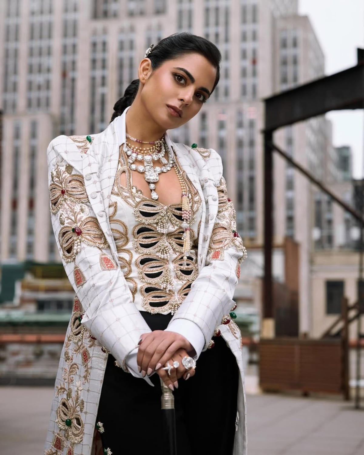 El collar de 89 diamantes de Isha Ambani para la gala del Met