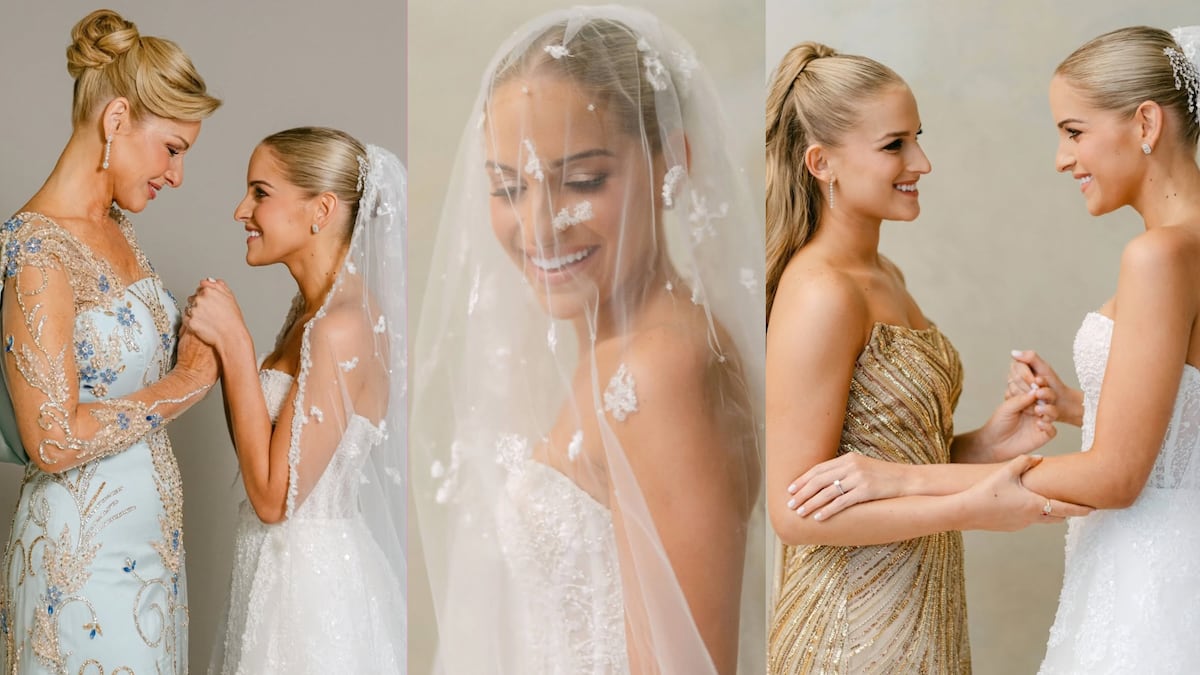 6 fotos de la boda de Ana Gretel Barreiro, hija de la presentadora Jenia Nenzen 