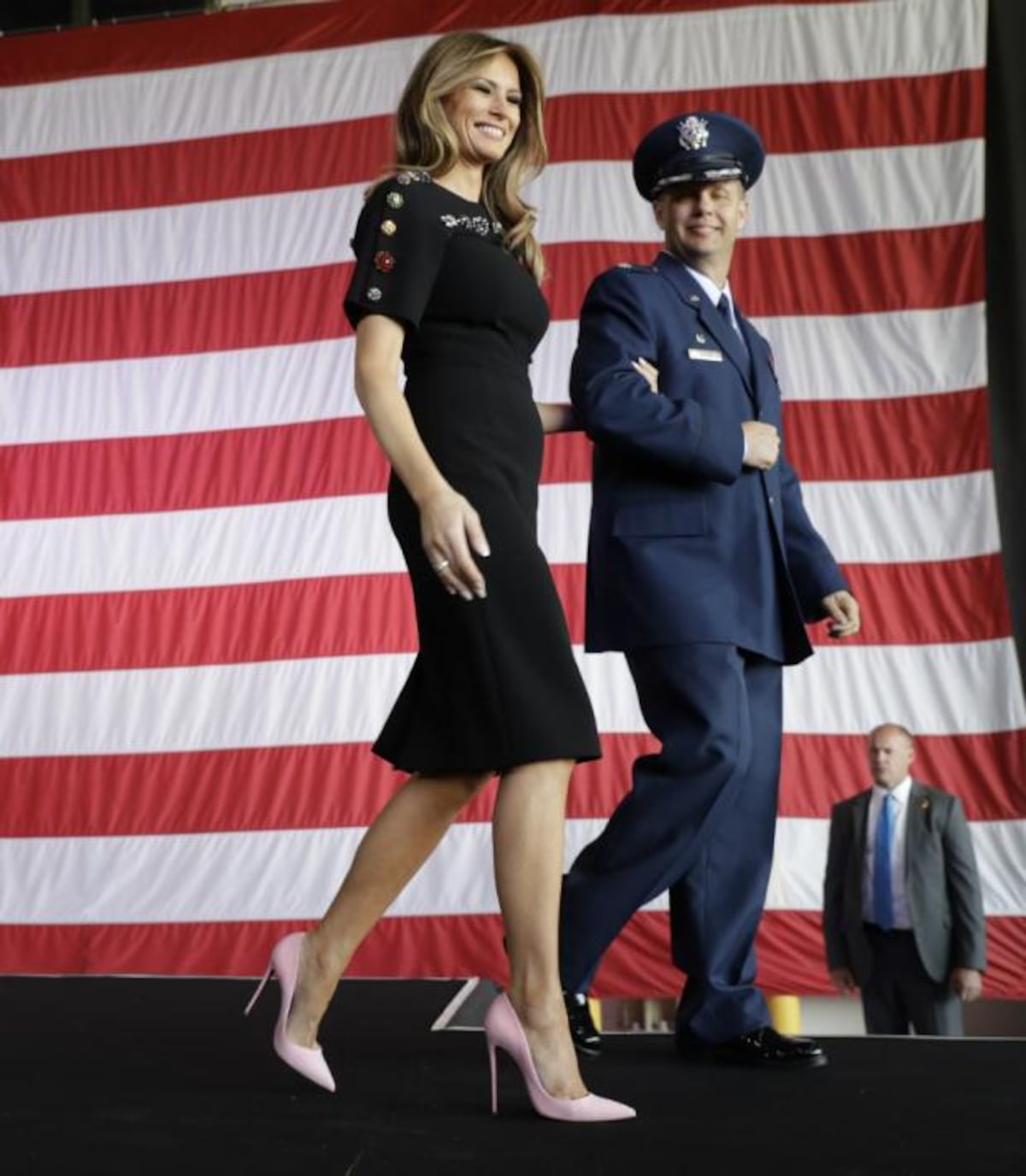 En los zapatos de Melania Trump