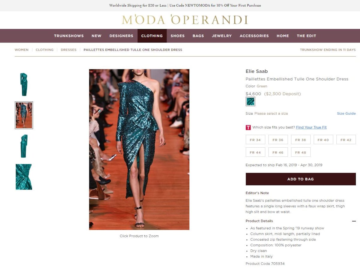 De la pasarela a tu armario en un clic